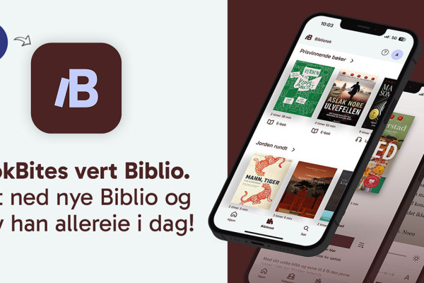Bookbites blir Biblio