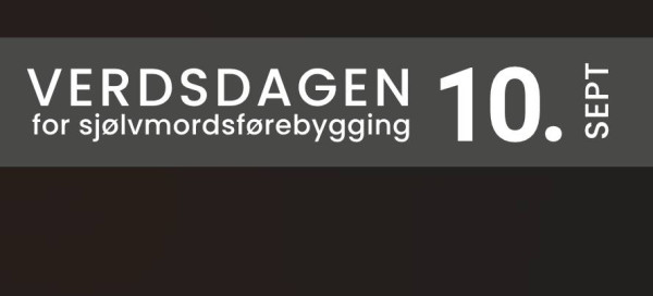 verdsdagen for sjølvmordsførebygging 10.september